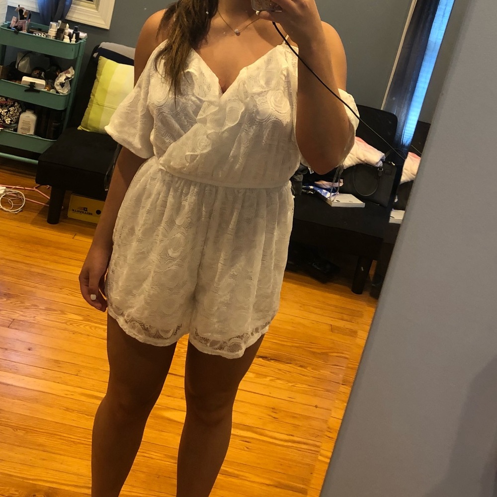 White Romper